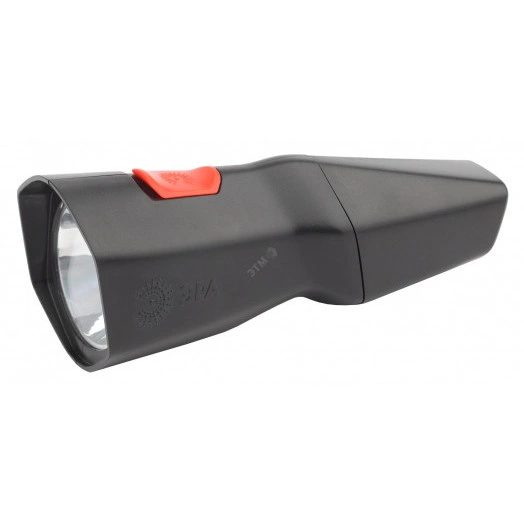 Фонарик карманный аккумуляторный, эргономичный, с вилкой для зарядки, 2 режима MA-501-BL Аллигатор ЭРА