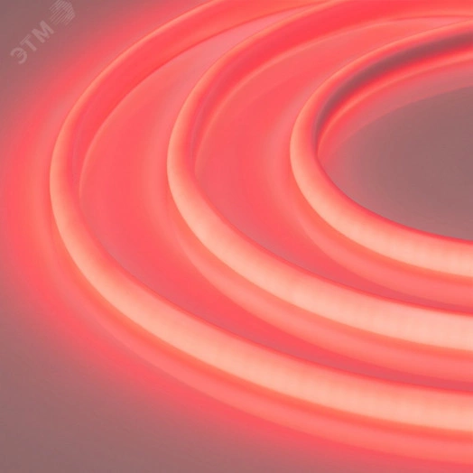 Лента LED RTW-5000PWT-2835-180-24V Red (13mm, 14.4W/m, IP68, High temp) (ARL, -)