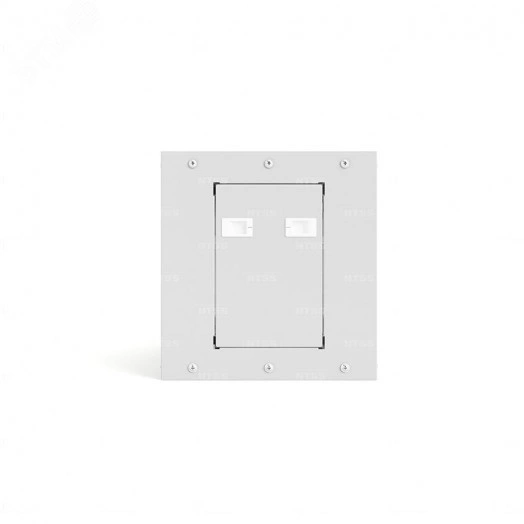 Шкаф настенный телекоммуникационный NTSS WS 9U 600х450х500мм, 2 профиля 19, дверь стеклянная, боковые стенки съемные, разобранный, серый RAL 7035