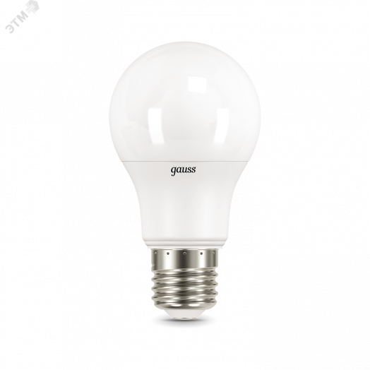 Лампа светодиодная LED 7 Вт 680 Лм 3000К теплая Е27 A60 Black Gauss