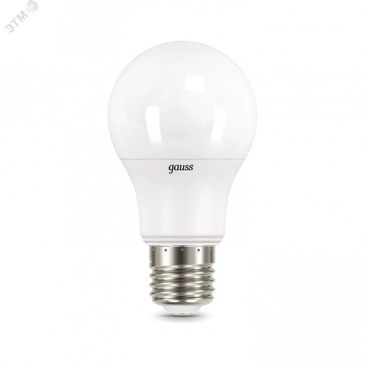 Лампа светодиодная LED 7 Вт 680 Лм 3000К теплая Е27 A60 Black Gauss