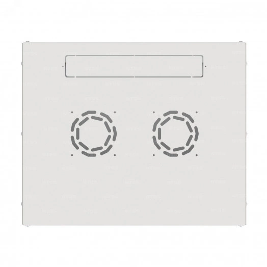 Шкаф настенный телекоммуникационный NTSS LIME 9U 550х450х500мм, 2 профиля 19, дверь сплошная металл, боковые стенки несъемные, разобранный, серый RAL 7035