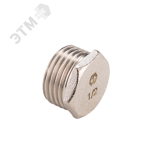 Пробка НР 1'1/4 никелированная