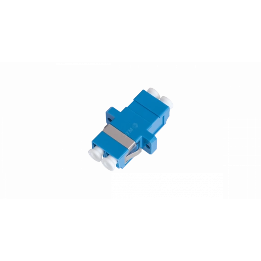 Адаптер оптический соединительный SM LC/UPC-LC/UPC двойной синий уп-ка 2шт.