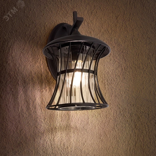 Светильник НБУ-60w вниз Е27 IP44 черный