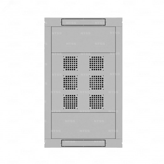 Шкаф напольный телекоммуникационный NTSS RS 32U 600х1000мм, 4 профиля 19, двери перфорированная и перфорированная, регулируемые опоры, боковые стенки съемные, разобранный, серый RAL 7035