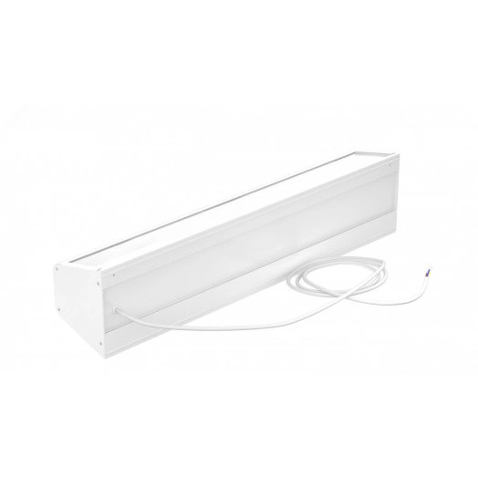 Светильник LED МЕДБРА (СБМ) 37/8Вт 3700/760Лм 4,0К IP20 накладной левосторонний