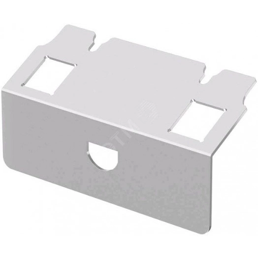 Суппорт для монтажа 2 информационных модулей, тип LE, для UDHome2 (сталь нерж.)