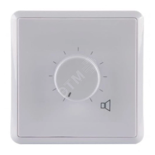 Регулятор громкости AT-50 50 Вт/100 В, реле       принудительного включения