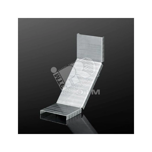 КЛУВо200-90 S=0,7мм Крышка лотка углового вертикального поворот вверх облегченная полимерная