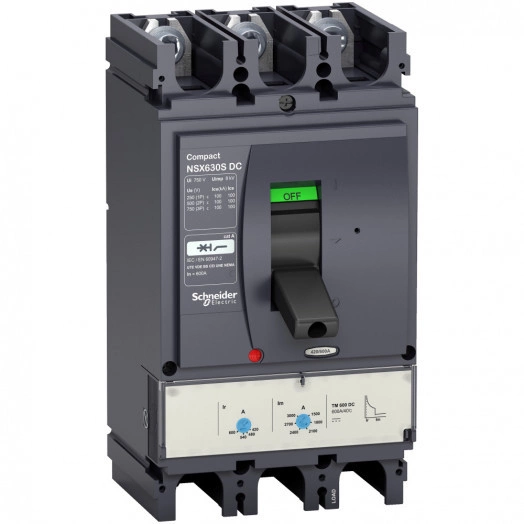 Выключатель автоматический NSx400S TM DC 3п