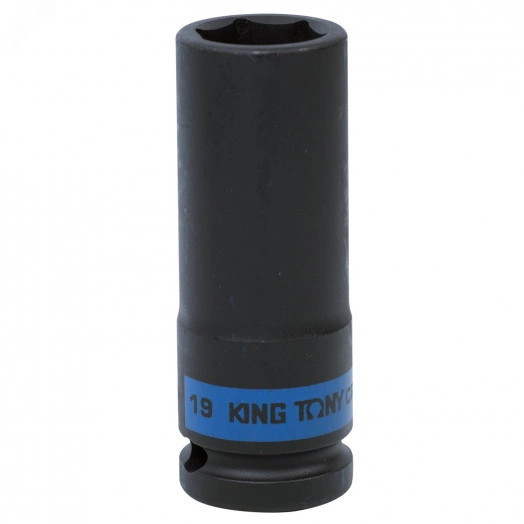 Головка торцевая ударная глубокая шестигранная 1/2', 19 мм