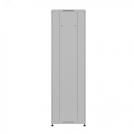Шкаф напольный универсальный серверный NTSS R 18U 600х600мм, 4 профиля 19, двери перфорированная и сплошная металл, боковые стенки съемные, регулируемые опоры, разобранный, серый RAL 7035