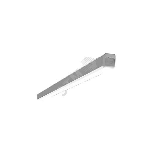 Светильник светодиодный Q-40 подвесной/накладной 40Вт 2052х40х40мм 3000К IP40 с рассеив.опал, драйвер выносной, с декор.проводом 2м в комплекте