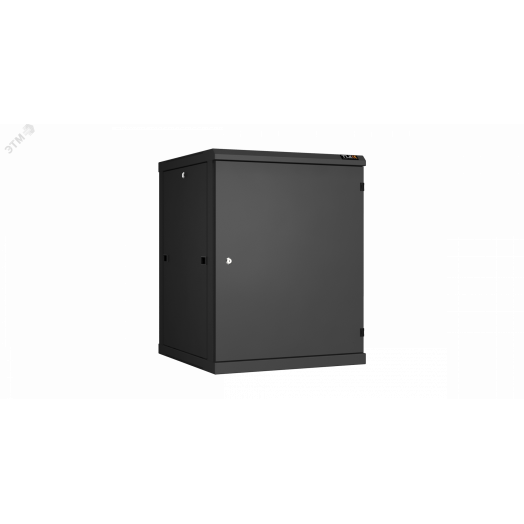 Шкаф настенный разбор TLK 19д 15U металлическая дверь Ш600хВ770хГ600мм черный