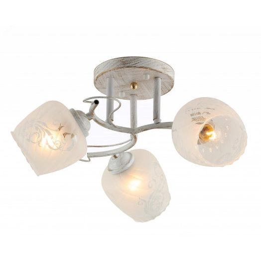 Люстра  Rivoli Pelle 9008-303 3 * E27 40 Вт классика