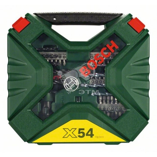 Набор сверл и насадок-бит X-Line Classic NEW GENERATION (54шт)