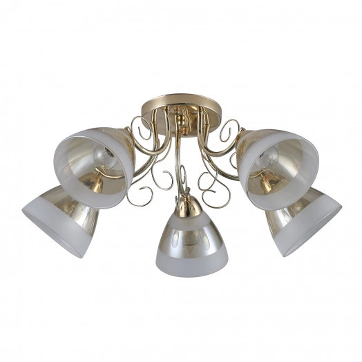 Люстра  Rivoli Estela 9086-305 5 * Е27 40 Вт модерн