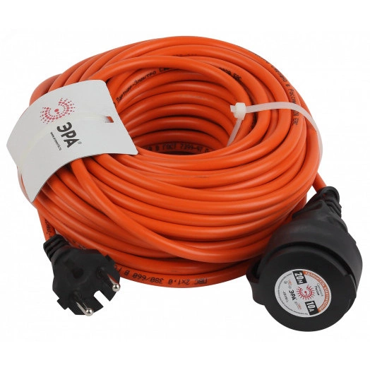 Удлинитель силовой UPx-1-2x1-20m-IP44 в бухте б/з 20м 1 гн ПВС 2х1 UPx-1-2x1-20m-IP44 ЭРА