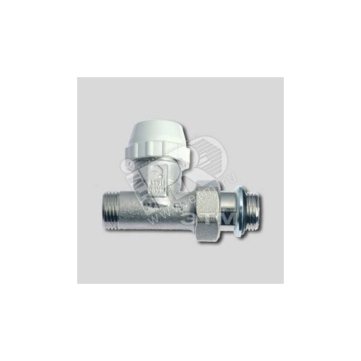 Вентиль термостатический прямой для радиатора 1/2' НН