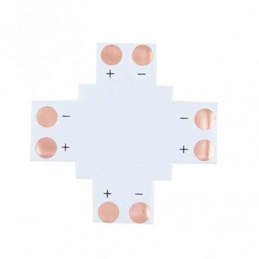 Плата соединительная (X) для одноцветных светодиодных лент шириной 10 мм LAMPER
