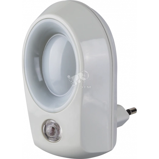 Ночник светодиодный 0.5w LED NNL-SNR01-WH фотореле белый