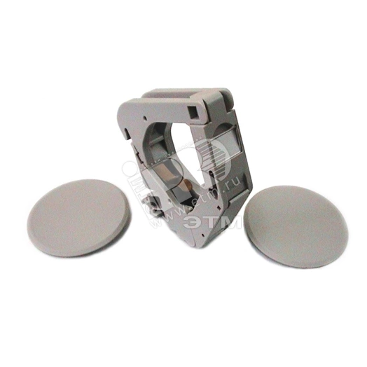 Крепление для Keystone Jack на DIN-рейку в распределительные щиты для промышленных решений без боковых крышек ширина 18 мм