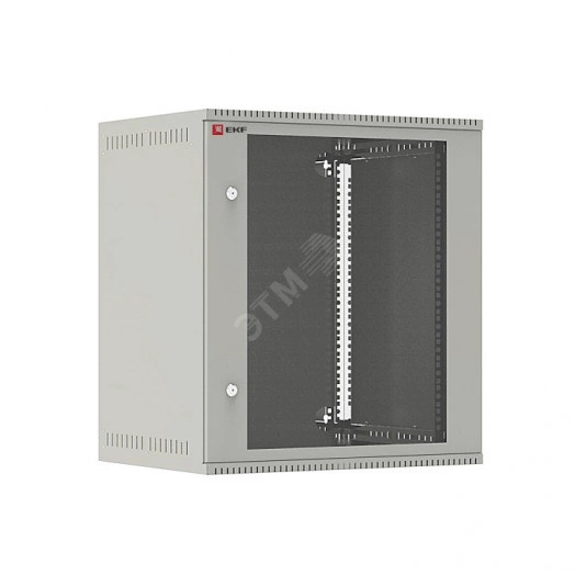 Шкаф телекоммуникационный настенный 12U (600х450) дверь стекло, Astra E серия EKF PROxima