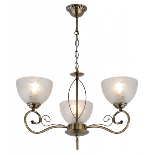 Люстра  Rivoli Loren 9006-203 3 * E27 40 Вт классика