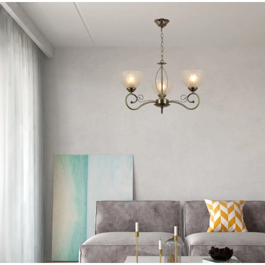 Люстра  Rivoli Loren 9006-203 3 * E27 40 Вт классика