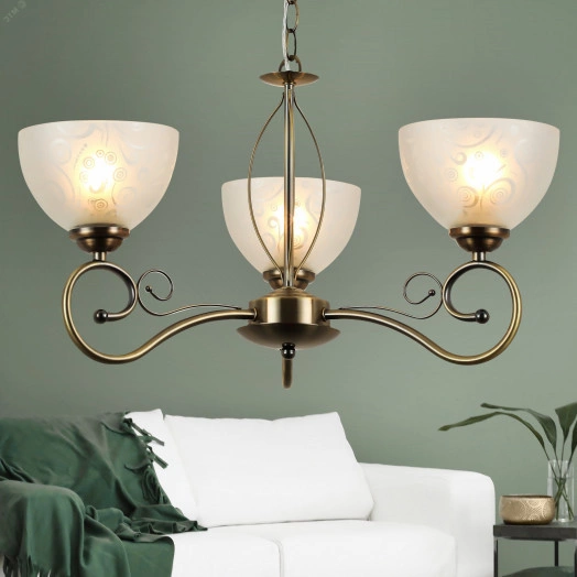 Люстра  Rivoli Loren 9006-203 3 * E27 40 Вт классика