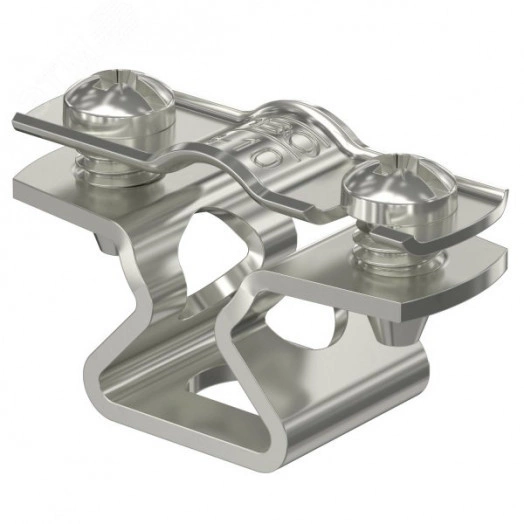 Крепежная скоба дистанционная 8-10 мм (с продольным отверстием) из нержавеющей стали А2