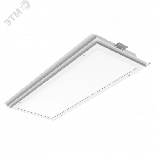 Светильник светодиодный ДВО-18Вт IP54 1800Лм 5000К AL170 для реечных потолков 705х308х70мм с рассеиват. опал Вартон