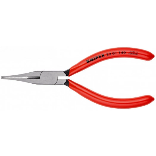 Плоскогубцы механика прецизионные тупоносые с режущей кромкой рифленные губки 35мм резка - мягкая проволока 25мм проволока средней твердости 16мм L=140мм обливные рукоятки