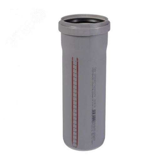 Труба канализационная 50х250 мм белая