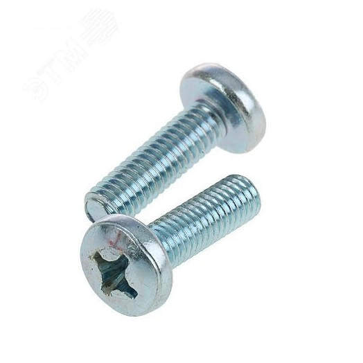 Винт DIN 7985 M6х20 4.8 оц 30 шт с полукруглой головой оцинкованный