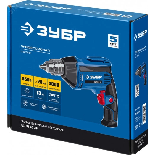 Безударная дрель, 550 Вт, серия Профессионал