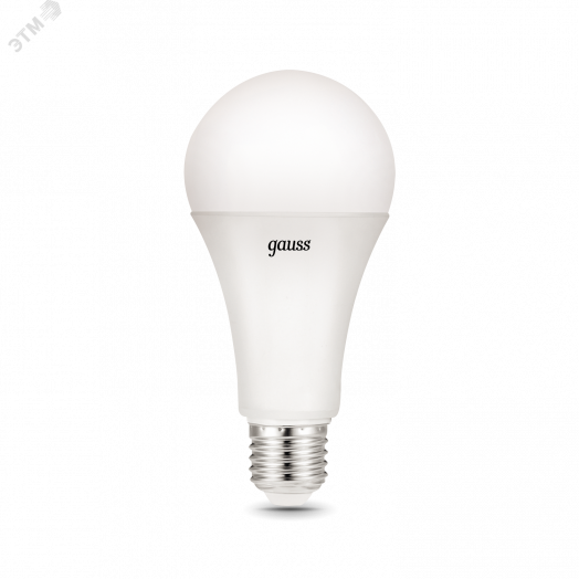 Лампа светодиодная LED 22 Вт 1900 Лм 3000К теплая Е27 A70 Black Gauss