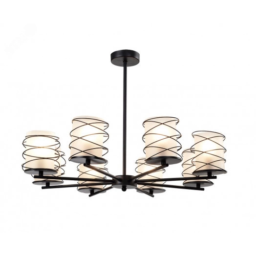 Люстра  Rivoli Gerlinde 5009-308 8 х Е27 40 Вт лофт - кантри