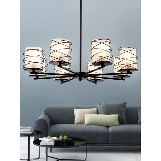 Люстра  Rivoli Gerlinde 5009-308 8 х Е27 40 Вт лофт - кантри