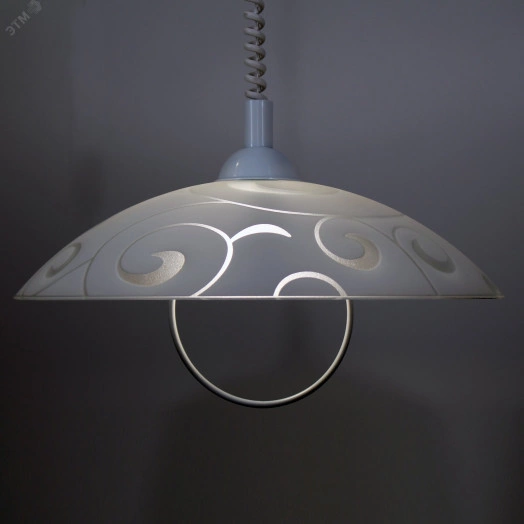 Светильник Морокко 410 НСБ 72-60 М52 матовый белый лифт белый ИУ