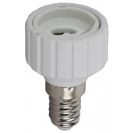 Переходник E14-GU10, белый (20/200/7200) ЭРА