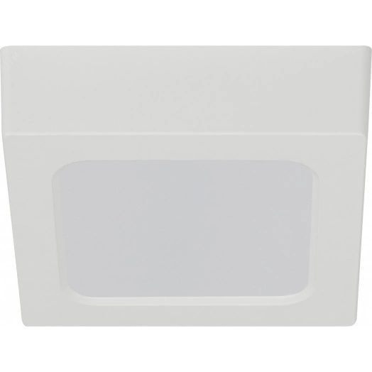 Светильник светодиодный ЭРА LED 20-12-4K накладной квадратный 12Вт 4000К