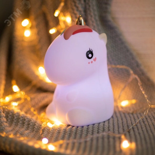 Силиконовый ночник Единорог