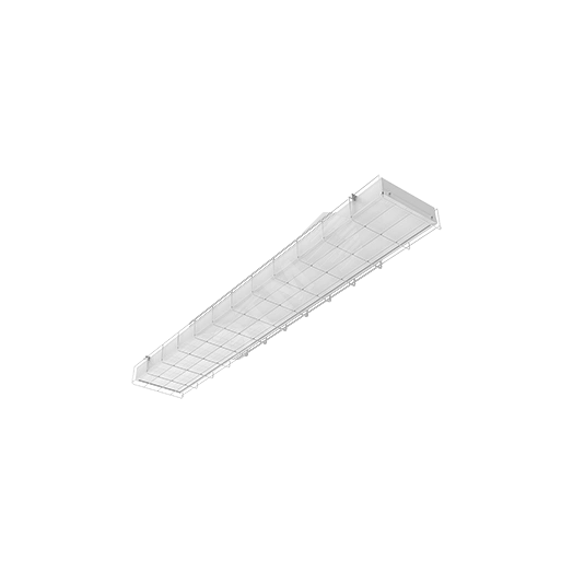 Светильник светодиодный для образ.учрежд.спортивный 2.0 ДПО 1195*200*65мм IP40 30 ВТ 4000К с опал рас. с защит. сеткой Вартон