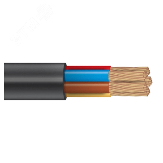 Кабель силовой КГтп 5х1,0(мп) ТРТС