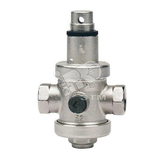 Регулятор давления 4' с отверстием 1/4' под манометр EUROBRASS