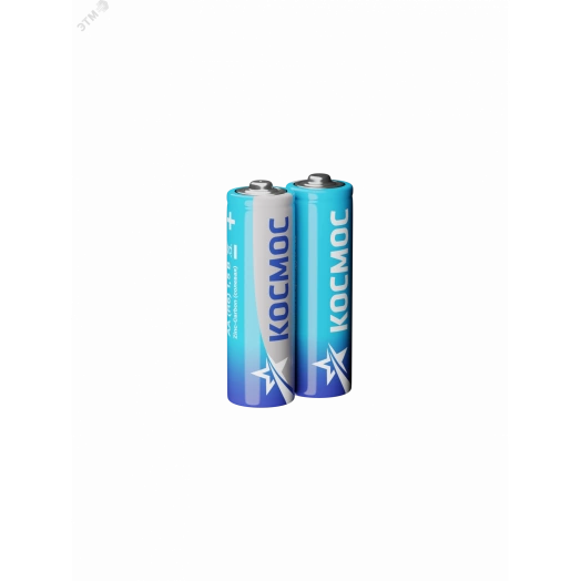 Элемент питания R6 (АА) 1.5V Zinc carbon 4S в шринке Космос