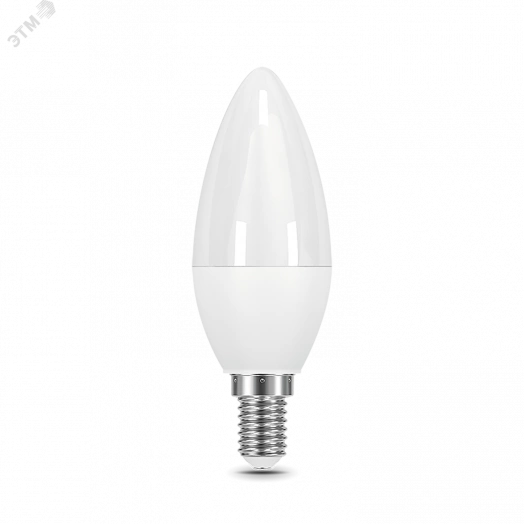 Лампа светодиодная LED 7 Вт 590 Лм 4100К белая Е14 Свеча диммируемая Black Gauss