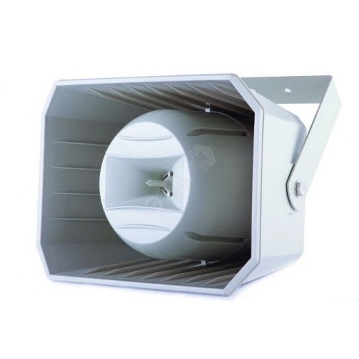 Громкоговоритель рупор 50/25 Вт,100/70 В, 5016000 Гц, IP66, 99дБ, пластик